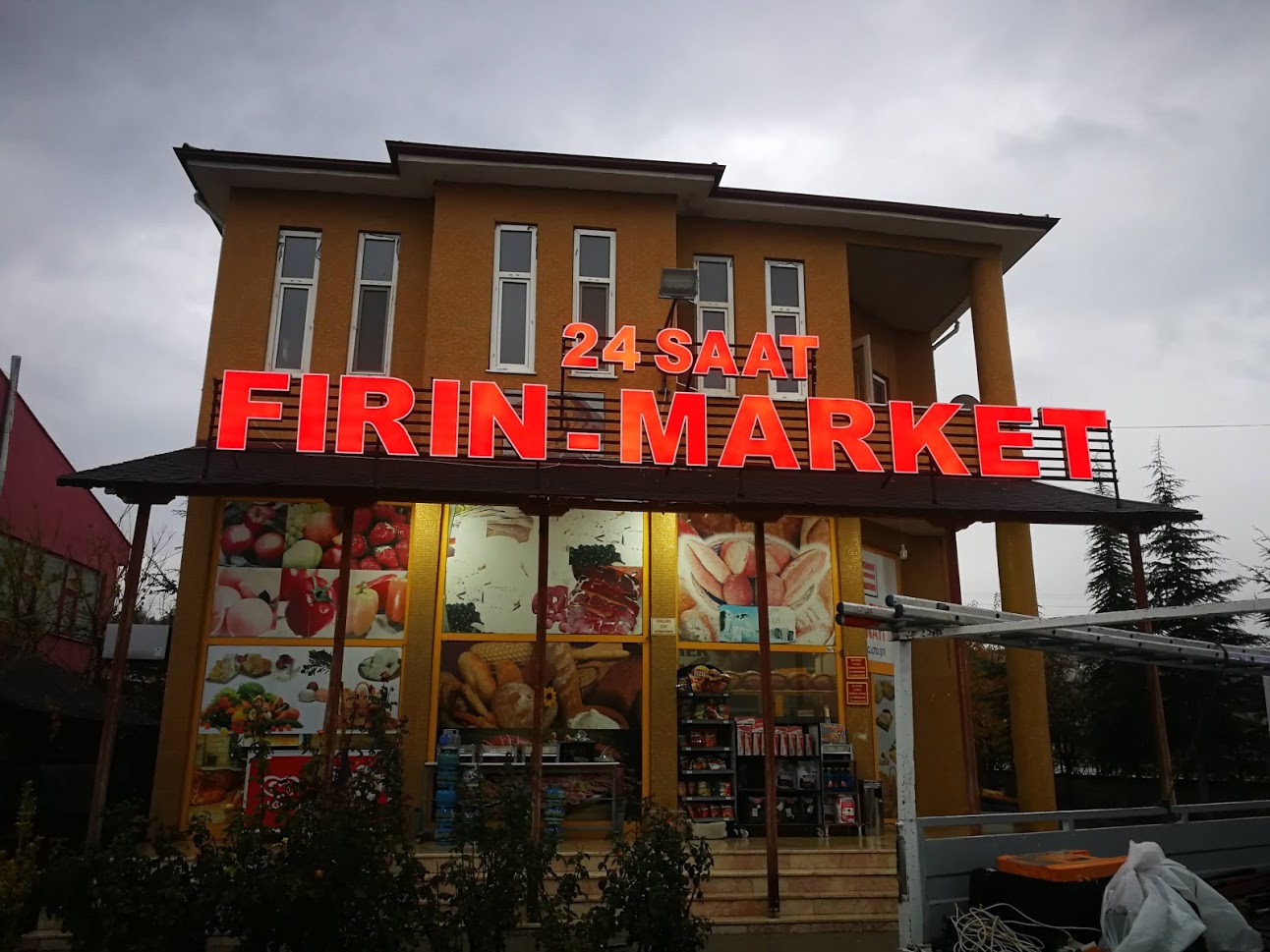 PROFİL ZEMİNLİ KUTU HARF TABELA UYGULAMASI