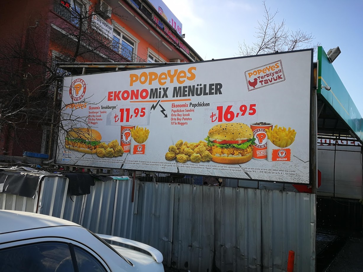 GERME IŞIKSIZ TABELA
